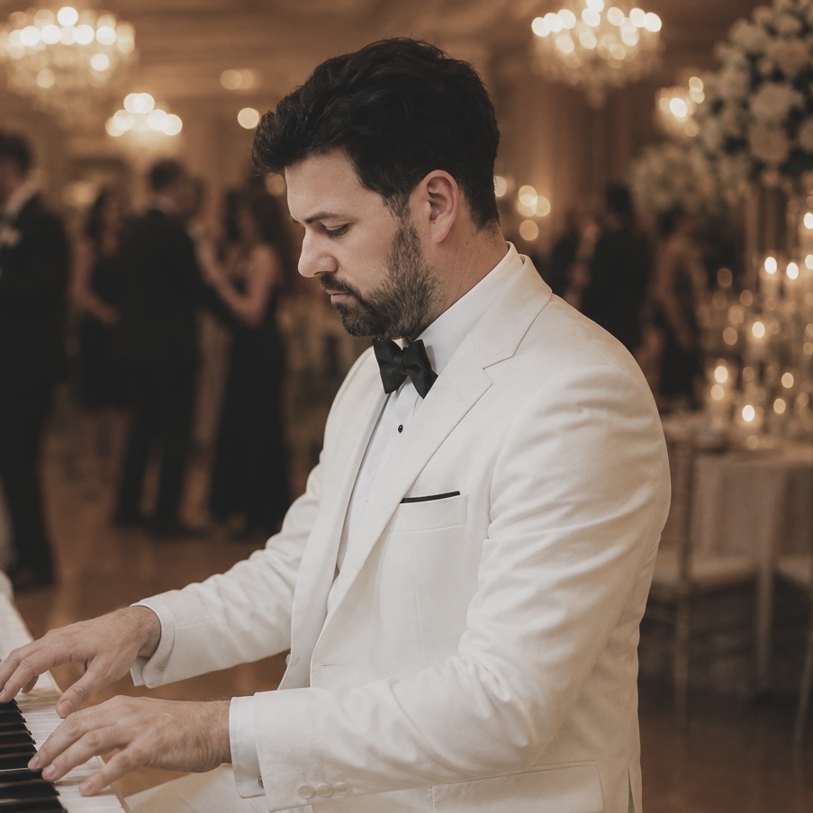 Wedding reception piano music collection